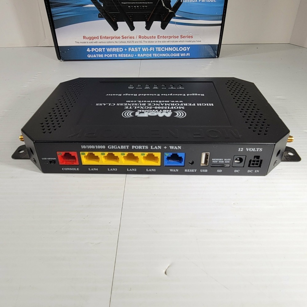 READ Mofi Networks 5500-5GXeLTE Cellular Router Tested‎ Working - Picture 10 of 16